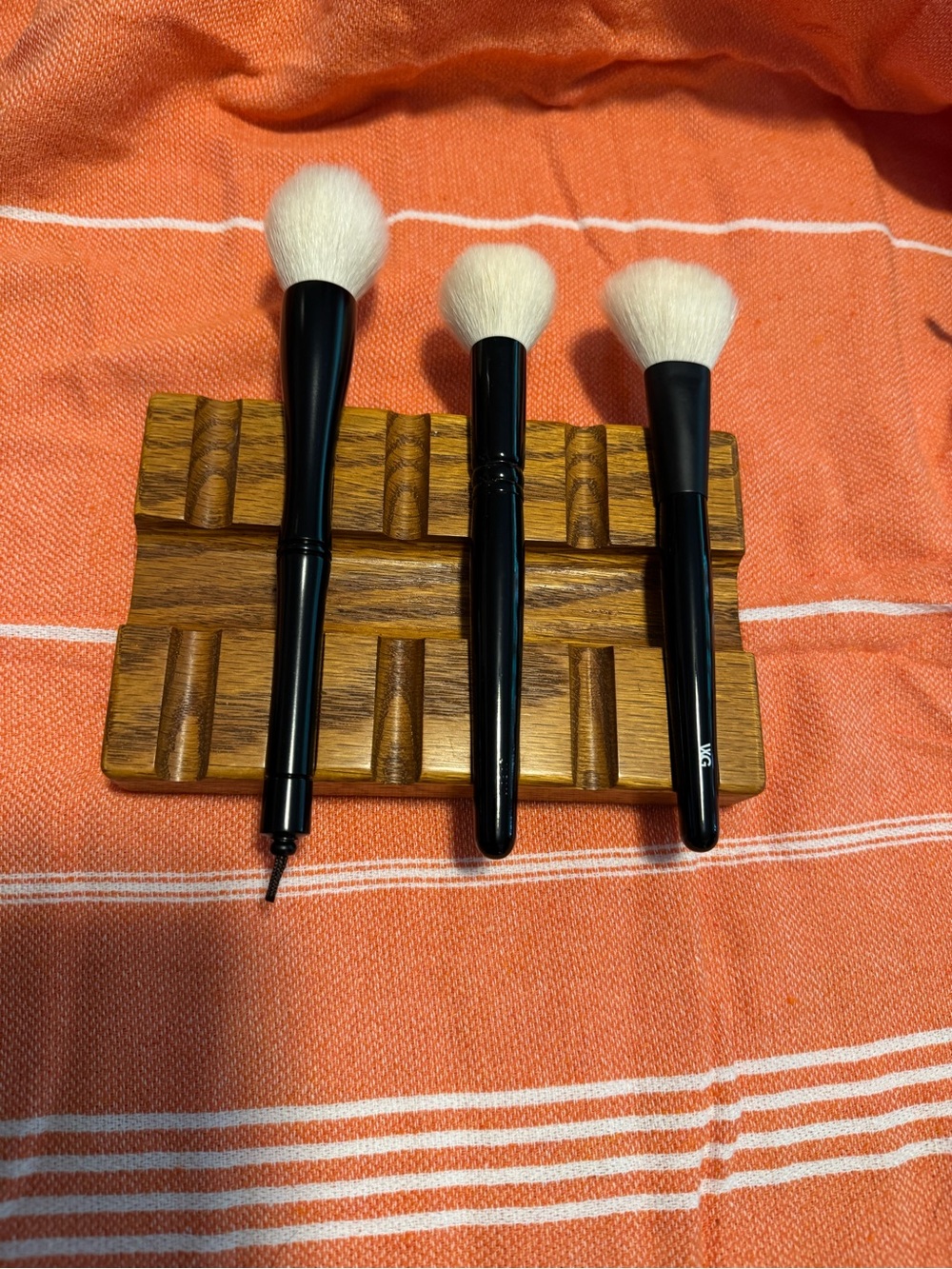Wayne Goss 01, F1 & 13 | Try 3 White Goat Hair Luxury Brushes